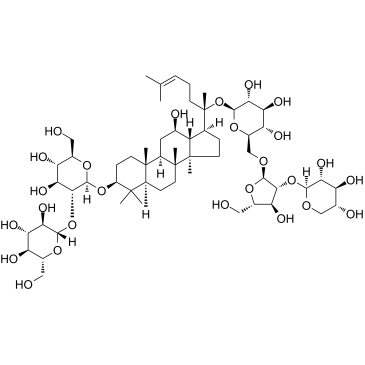Ginsenoside Ra2 Chemical Structure