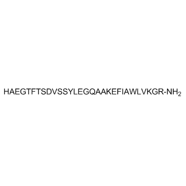 Glucagon-Like Peptide (GLP) I (7-36), amide, human Chemical Structure