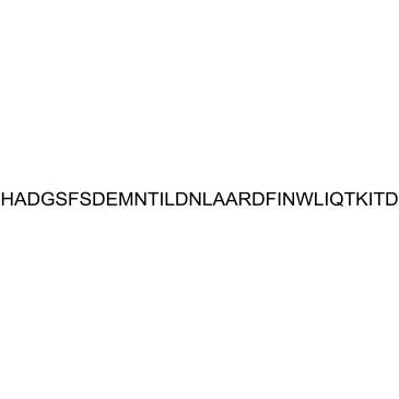 Glucagon-Like Peptide (GLP) II, human Chemical Structure