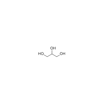 Glycerol Chemical Structure