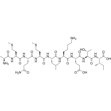 HIV gag peptide 197-205 Chemical Structure