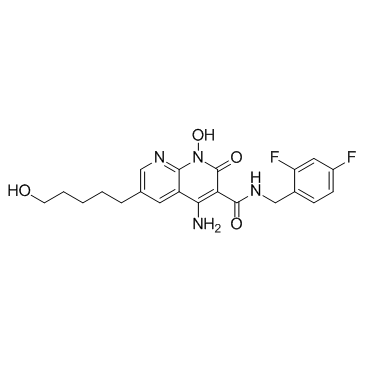 HIV-1 integrase inhibitor 3 Chemical Structure