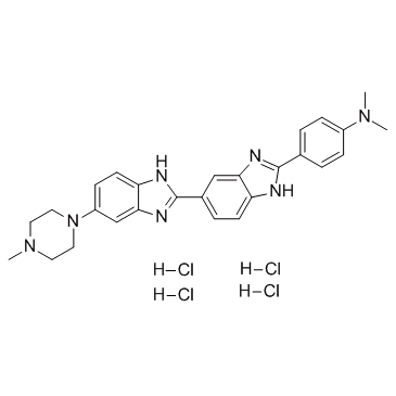 Hoechst 34580 tetrahydrochloride Chemical Structure