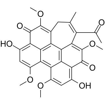 Hypocrellin B Chemical Structure