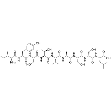 Influenza HA 518-526 Chemical Structure