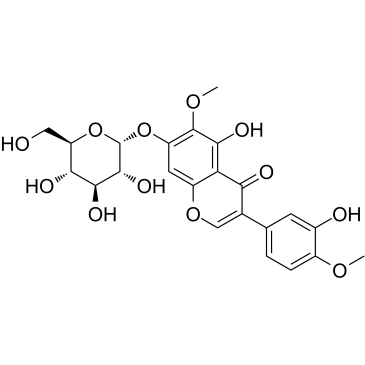Iristectorin A Chemical Structure