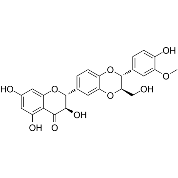 Isosilybin A Chemical Structure
