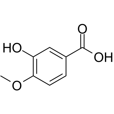 Isovanillic acid Chemical Structure