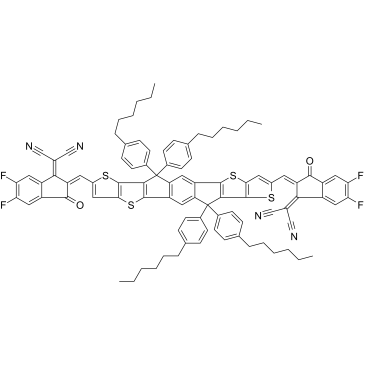 ITIC-4F Chemical Structure