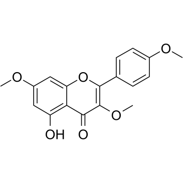 Kaempferol 3,7,4'-trimethyl ether Chemical Structure