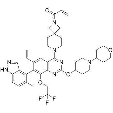 KRAS G12C inhibitor 13 Chemical Structure