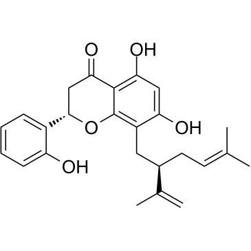 Kushenol A Chemical Structure