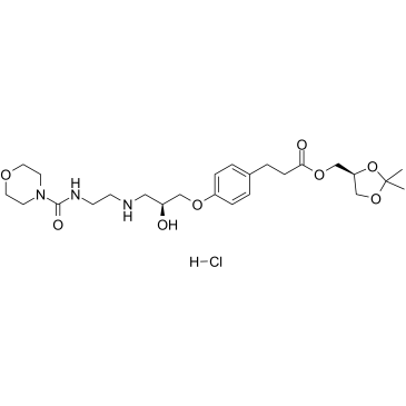Landiolol hydrochloride Chemical Structure