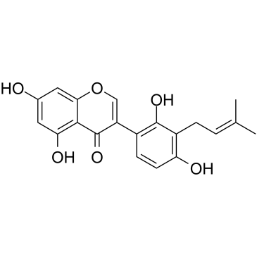 Licoisoflavone A Chemical Structure
