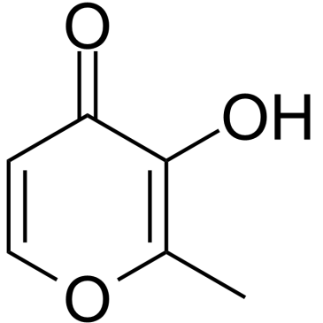 Maltol Chemical Structure