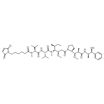 Mc-MMAE Chemical Structure