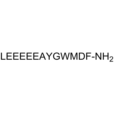 Mini Gastrin I, human Chemical Structure