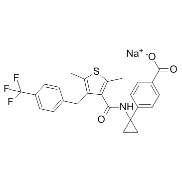 MK-2894 sodium salt Chemical Structure