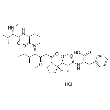 MMAF Hydrochloride Chemical Structure