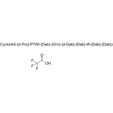 Murepavadin TFA Chemical Structure