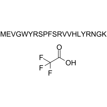 Myelin Oligodendrocyte Glycoprotein Peptide (35-55), mouse, rat (TFA) Chemical Structure