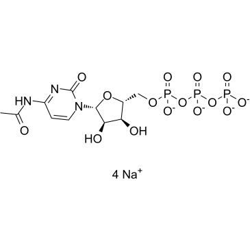 N4-Acetylcytidine triphosphate sodium Chemical Structure