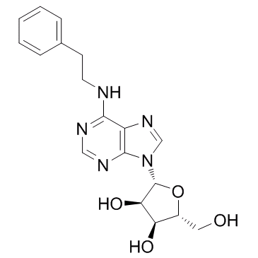 N6-(2-Phenylethyl)adenosine Chemical Structure