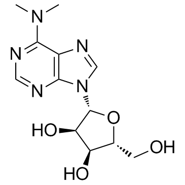 N6,N6-Dimethyladenosine Chemical Structure