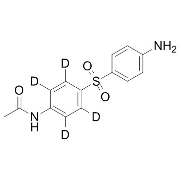 N-acetyl Dapsone D4' Chemical Structure