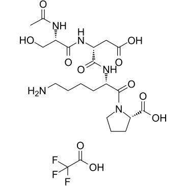 N-Acetyl-Ser-Asp-Lys-Pro TFA Chemical Structure