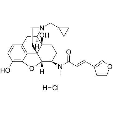 Nalfurafine hydrochloride Chemical Structure