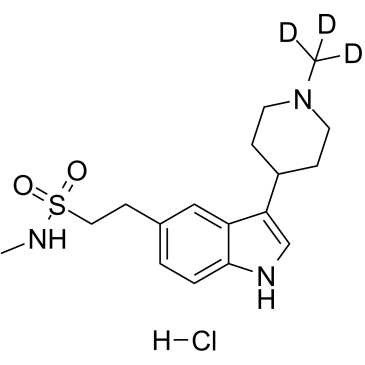 Naratriptan D3 Hydrochloride Chemical Structure