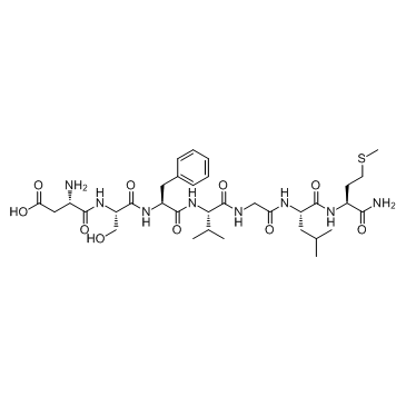 Neurokinin A(4-10) Chemical Structure