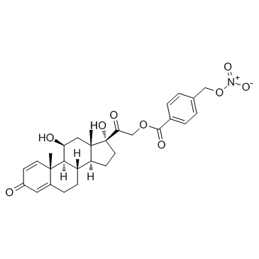 NO-prednisolone Chemical Structure