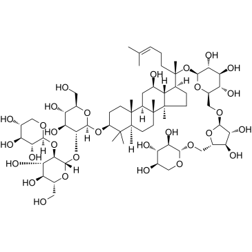 Notoginsenoside S Chemical Structure