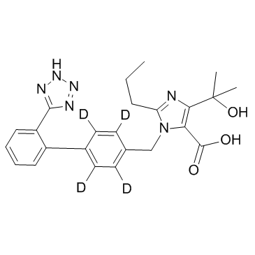 Olmesartan D4 Chemical Structure