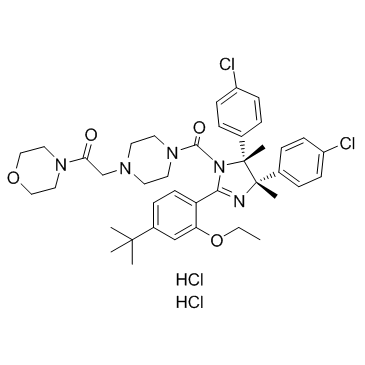 p53 and MDM2 proteins-interaction-inhibitor dihydrochloride Chemical Structure
