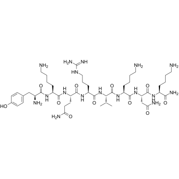 PACAP-38 (31-38), human, mouse, rat Chemical Structure