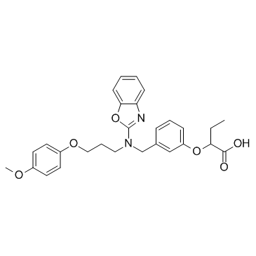 Pemafibrate racemate Chemical Structure