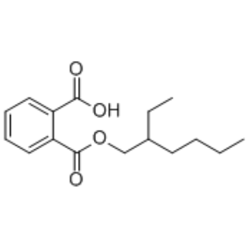 Phthalic acid mono-2-ethylhexyl ester Chemical Structure
