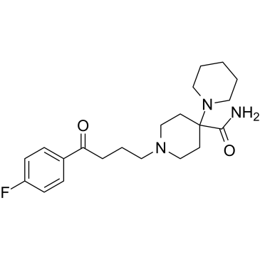 Pipamperone Chemical Structure
