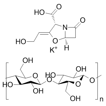 Potassium clavulanate cellulose Chemical Structure