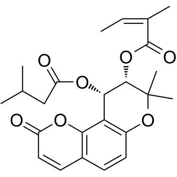 Praeruptorin E Chemical Structure