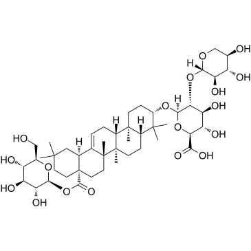 Pseudoginsenoside RT1 Chemical Structure