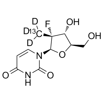 PSI-6206 13CD3 Chemical Structure