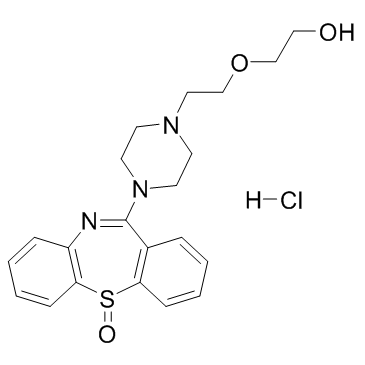 Quetiapine sulfoxide hydrochloride Chemical Structure