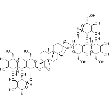 Rebaudioside N Chemical Structure