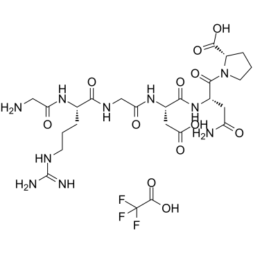 RGD peptide (GRGDNP) TFA Chemical Structure