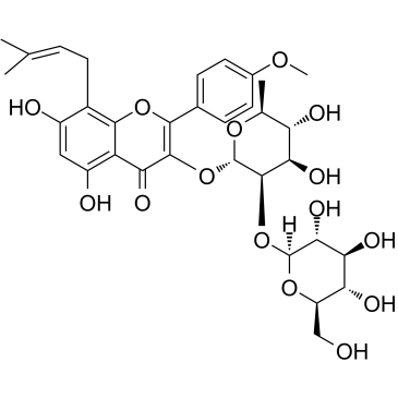 Sagittatoside A Chemical Structure