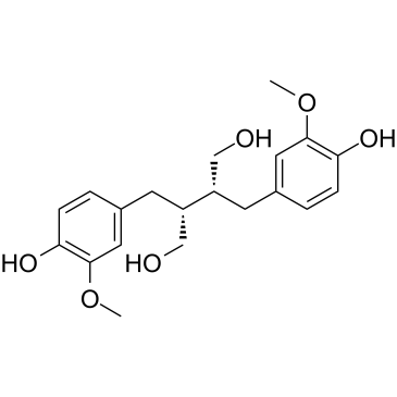 Secoisolariciresinol Chemical Structure